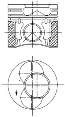 IPSA Piston Article number: PI001100 cheaply