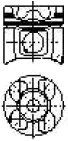 IPSA Piston Article number: PI001801 cheaply