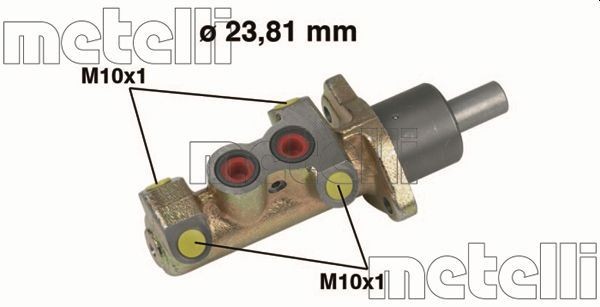 METELLI Peapiduri silinder Artikli number: 05-0325 soodsalt