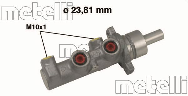 METELLI Peapiduri silinder Artikli number: 05-0529 soodsalt