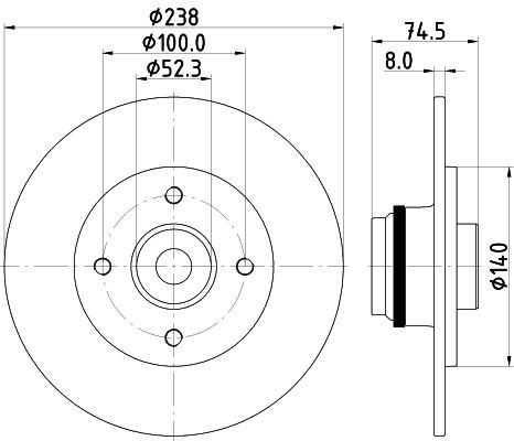 MINTEX Piduriketas Artikli number: MDC1997 soodsalt