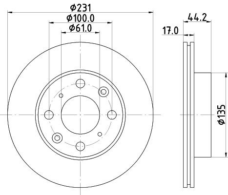 MINTEX Piduriketas Artikli number: MDC343 soodsalt