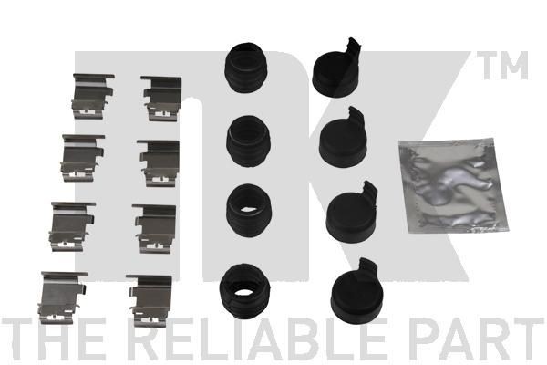 NK 79221890 Σετ βοηθ. εξαρτημάτων, τακάκια φρένων MASTER 2.3 dCi 135 FWD (FV0N, FV08, FV06, FV00) 136 PS Πετρέλαιο