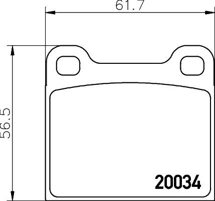 MINTEX Τακάκια φρένων αριθμός Άρθρου: MDB1002 φθηνότερα