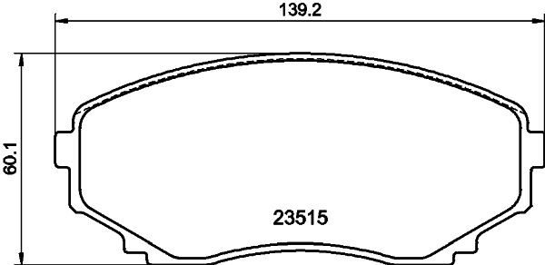 MINTEX Brake pad set Article number: MDB1830 cheaply