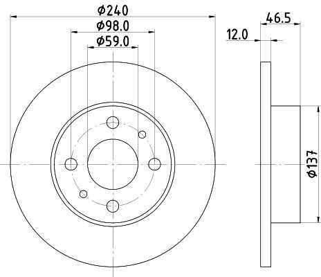 MINTEX Piduriketas Artikli number: MDC359 soodsalt