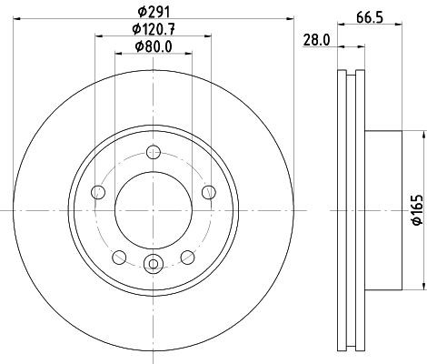 MINTEX Brake disc Article number: MDC796 cheaply