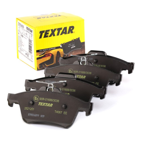 TEXTAR Brake pad set Article number: 2521201 cheaply