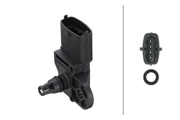 HELLA Sender Unit, intake air temperature Article number: 6PP 013 400-001 cheaply