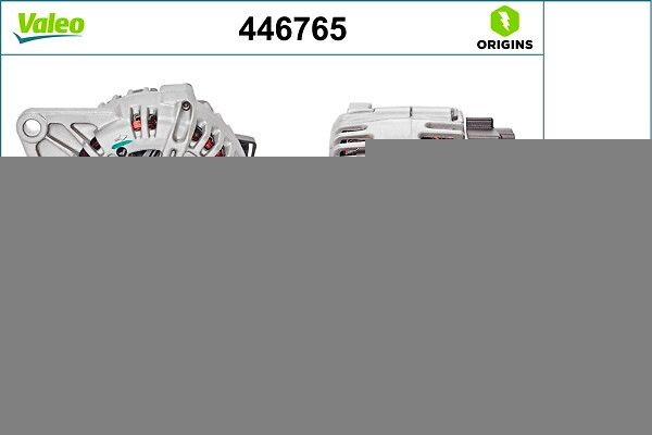 VALEO Generator Varenummer: 446765 billige