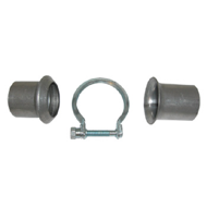 EBERSPÄCHER 12.112.99 Repair Kit, exhaust pipe SCÉNIC 1.9 dCi 102 PS Diesel 2003