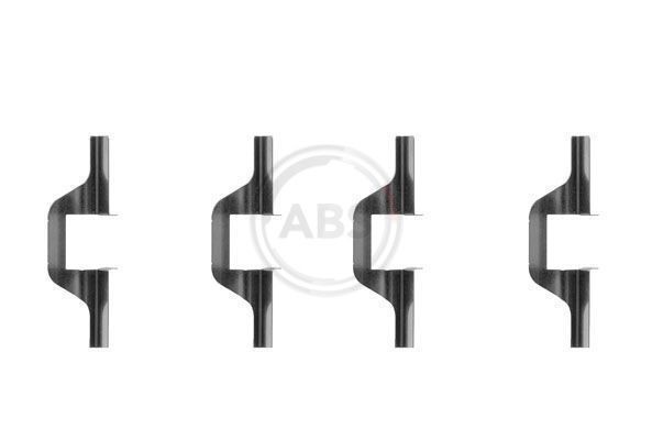 A.B.S. 1263Q Accessory Kit, disc brake pads SCÉNIC 1.6 (JA00, JA16, JA15, JA19, JA1V, JA2B, JA2C, JA0B,... 107 PS Petrol 2003