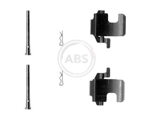 A.B.S. 1273Q Monteringssæt til bremseklodser CINQUECENTO 0.9 i.e. S 40 HK Benzin 1999