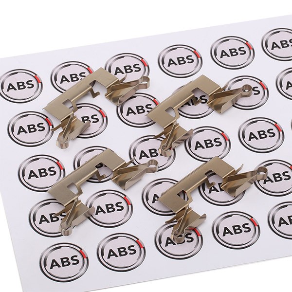 A.B.S. 1772Q Monteringssæt til bremseklodser 2 1.3 (DE3FS) 86 HK Benzin 2015