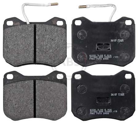 A.B.S. Brake pad set Article number: 36107 cheaply
