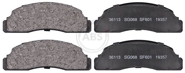 A.B.S. Brake pad set Article number: 36113 cheaply