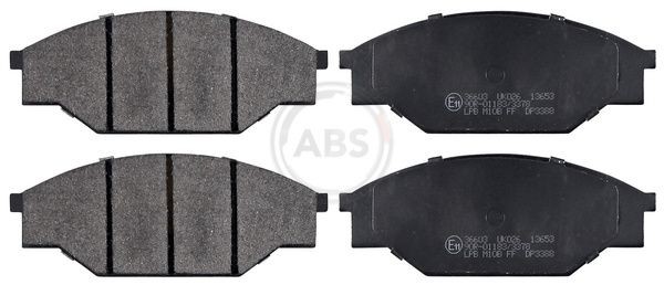 A.B.S. Brake pad set Article number: 36603 cheaply