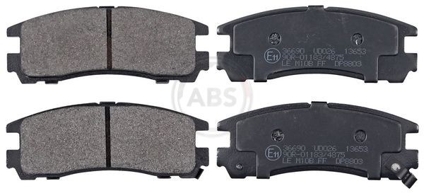 A.B.S. Brake pad set Article number: 36690 cheaply