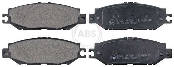 A.B.S. Brake pad set Article number: 36922 cheaply