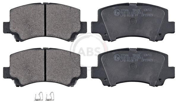 A.B.S. Brake pad set Article number: 37086 cheaply