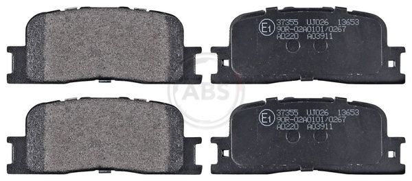 A.B.S. Brake pad set Article number: 37355 cheaply