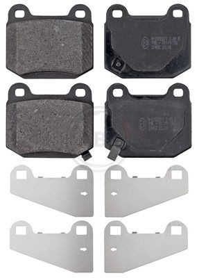 A.B.S. Brake pad set Article number: 37452 cheaply