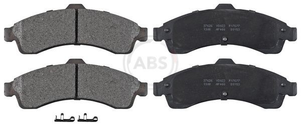A.B.S. Brake pad set Article number: 37626 cheaply