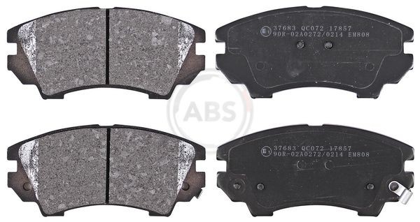 A.B.S. Brake pad set Article number: 37683 cheaply