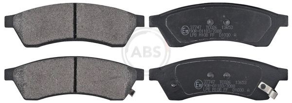 A.B.S. Brake pad set Article number: 37747 cheaply