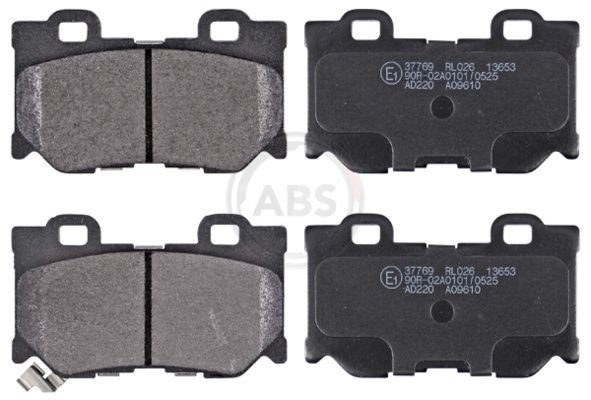 A.B.S. Brake pad set Article number: 37769 cheaply
