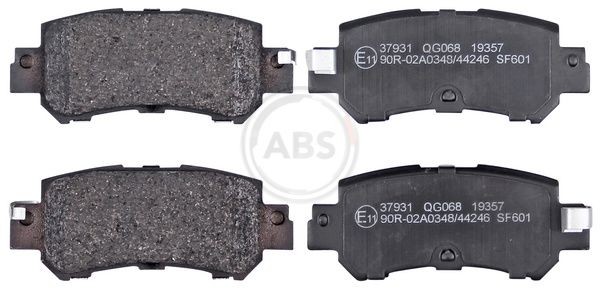 A.B.S. Brake pad set Article number: 37931 cheaply