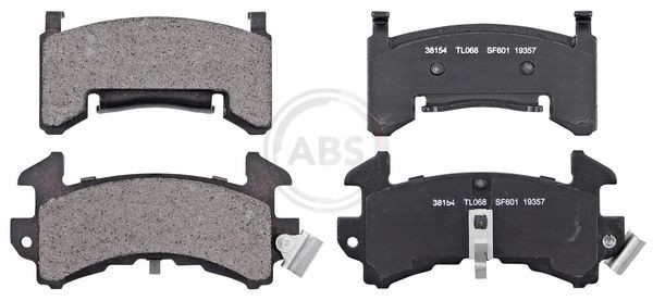 A.B.S. Brake pad set Article number: 38154 cheaply
