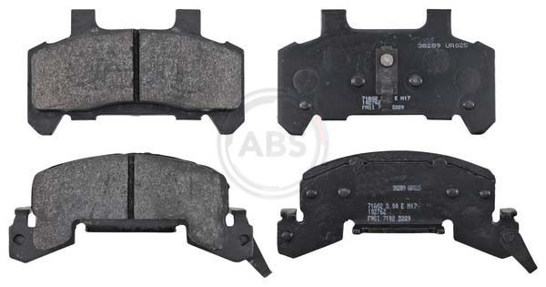 A.B.S. Brake pad set Article number: 38289 cheaply