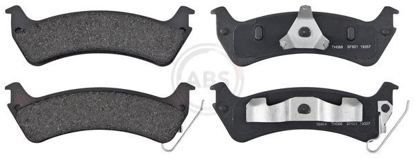 A.B.S. Brake pad set Article number: 38664 cheaply