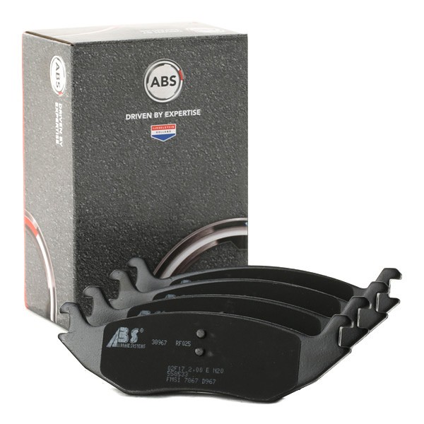 A.B.S. Brake pad set Article number: 38967 cheaply