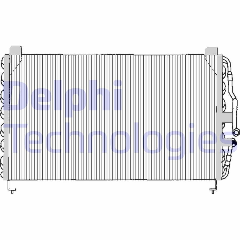 DELPHI Air conditioning condenser Article number: TSP0225052 cheaply