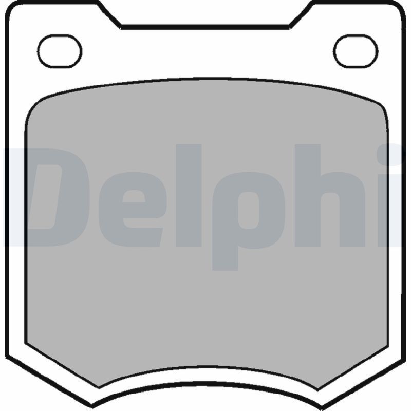 DELPHI Piduriklotsid Artikli number: LP23 soodsalt