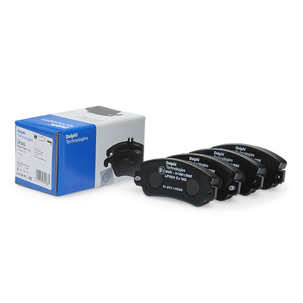 DELPHI Brake pad set Article number: LP353 cheaply
