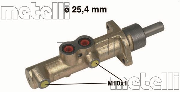 METELLI Peapiduri silinder Artikli number: 05-0235 soodsalt