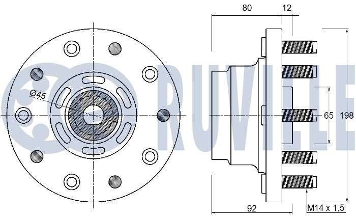 RUVILLE CV joint Article number: 75306 cheaply