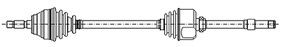 METELLI Drive shaft Article number: 17-0734 cheaply