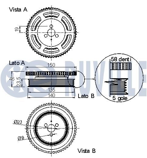RUVILLE Injector Nozzle Article number: 375806 cheaply
