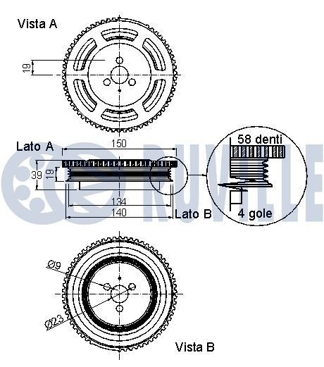 RUVILLE Injector Nozzle Article number: 375902 cheaply