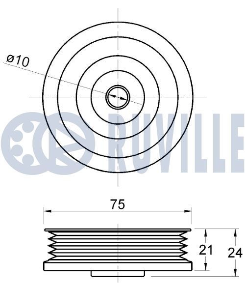 RUVILLE Vandpumpe Varenummer: 66914 billige