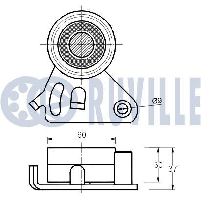 RUVILLE Rubber Buffer, suspension Article number: 835202 cheaply