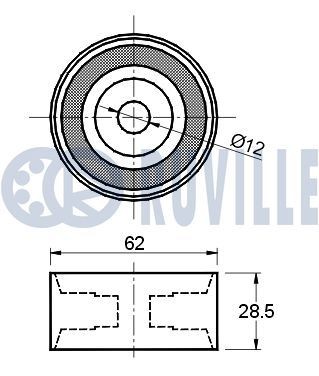 RUVILLE Timing chain kit Article number: 3459035S cheaply