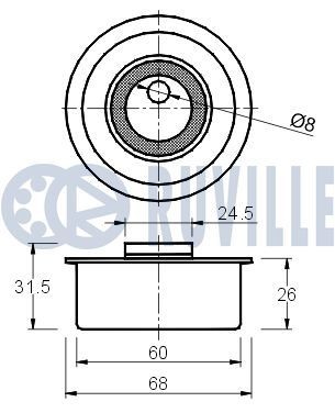 RUVILLE Timing chain kit Article number: 3459037S cheaply
