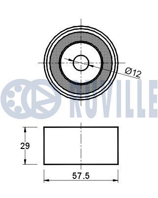RUVILLE Rubber Buffer, suspension Article number: 835210 cheaply