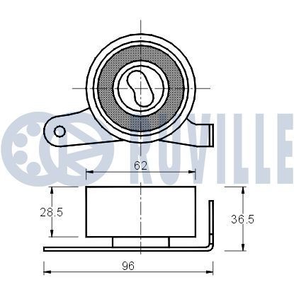 RUVILLE Rubber Buffer, suspension Article number: 835312 cheaply