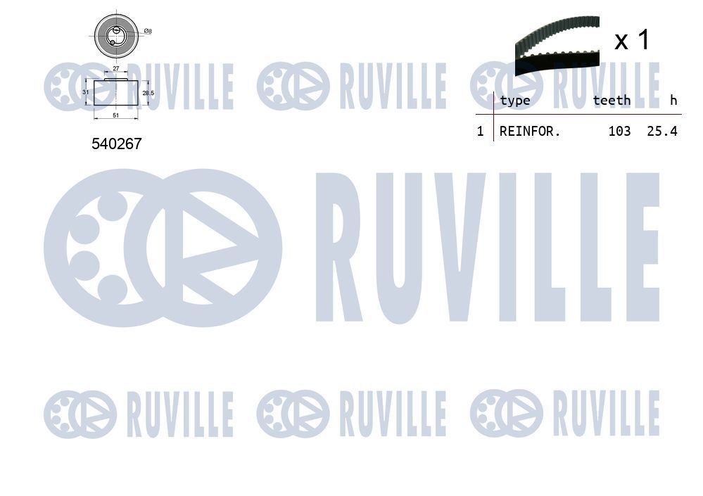 RUVILLE Vandpumpe Varenummer: 67325 billige